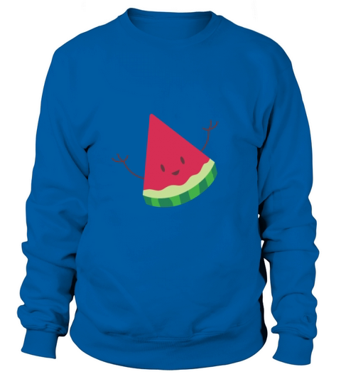 Happy Watermelon Slice Women's Sweatshirt