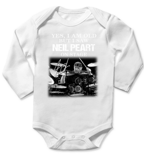 neil peart Long Sleeve Baby One-Piece