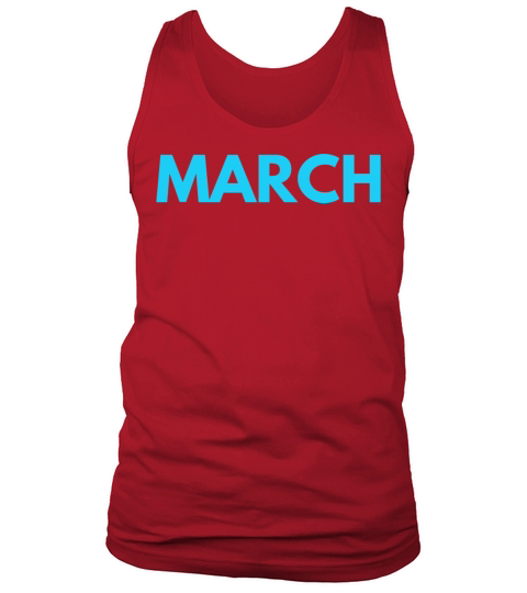 March Tank Top Unisex