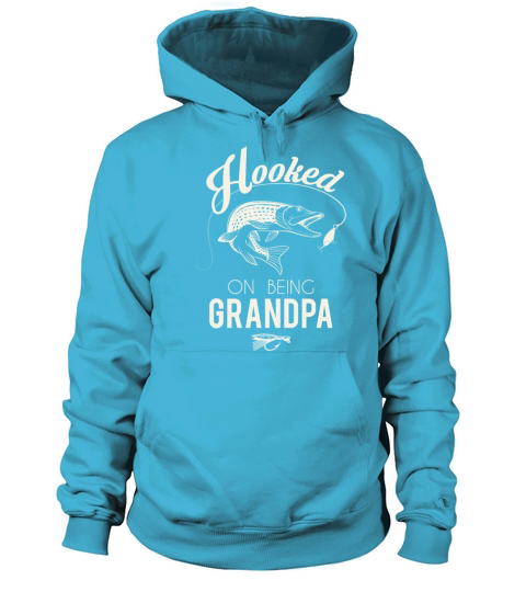 Hooked on being Grandpa Women's Hoodie