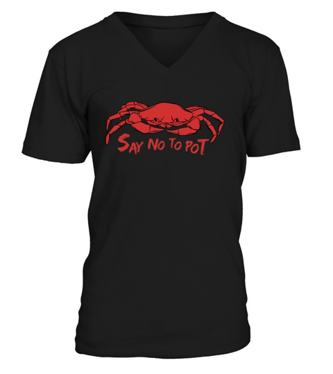 Crab Crabbing Shirt Seafood Crawfish Boil Lobster Men's V-Neck T-shirt
