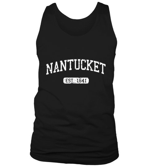 Nantucket Massachusetts Est. 1641 Tank Top Unisex