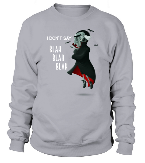 Dracula Vampire Bat Blood Scary Halloween Gift Men's Sweatshirt