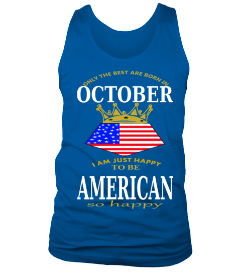 Born in October Men's Tank Top