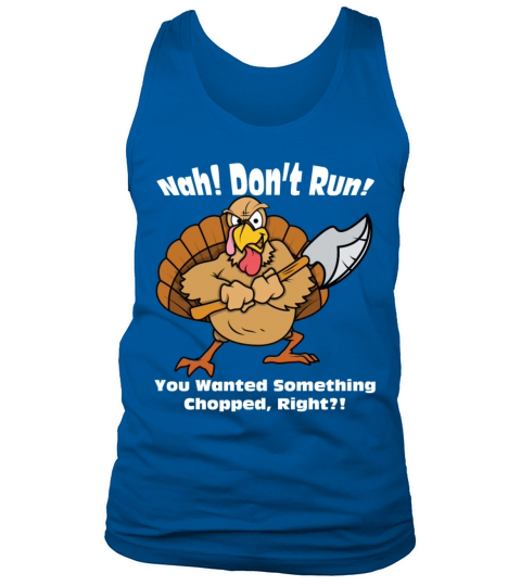Funny Turkey Day Thanksgiving Tshirt Men's Tank Top