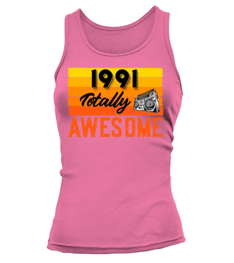1991 Totally Awesome Retro Celebrate Mom Birthday Women's Tank Top