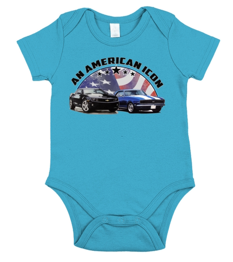 American Pair Short Sleeve Baby One-Piece