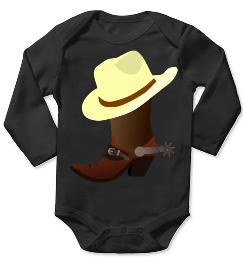 Boots Long Sleeve Baby One-Piece