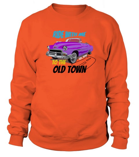 Vintage - Old town road Men's Sweatshirt