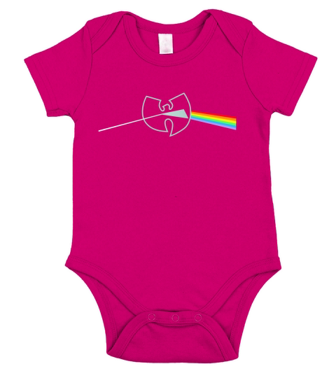 The Wu tang clan pink floyd Short Sleeve Baby One-Piece
