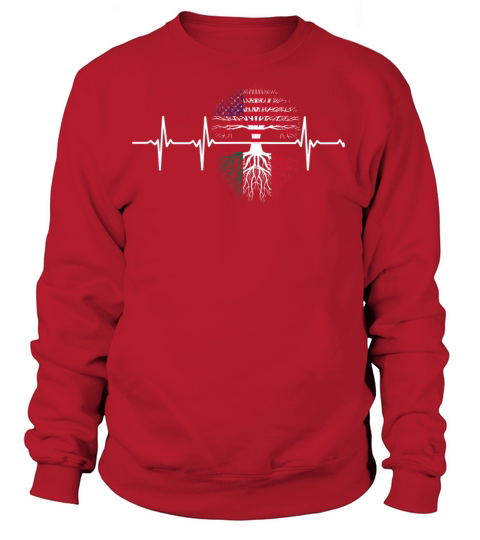 Mexican roots - Mexican roots heartbeat t-shirt Women's Sweatshirt