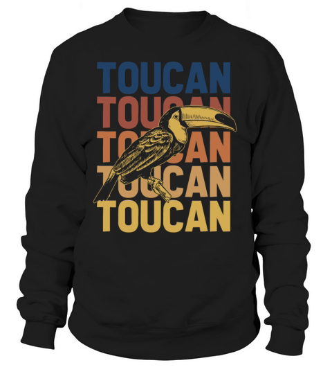 Toucan Bird Animals Tropical Jungle Birds Gift Women's Sweatshirt