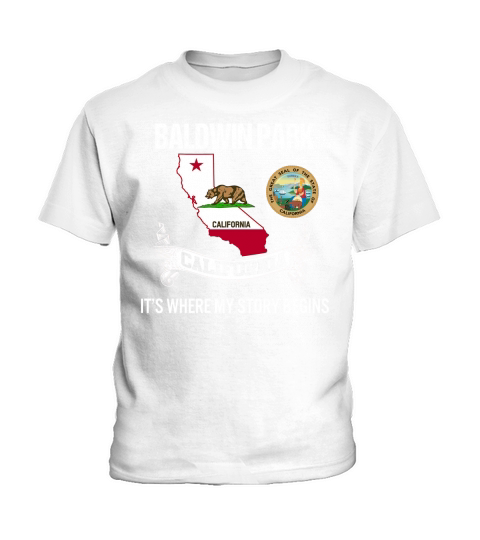 Baldwin Park, California Kids T-Shirt