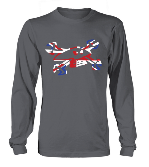 guy-martin-skull-logo-union-jack-motorbike Long sleeved Unisex