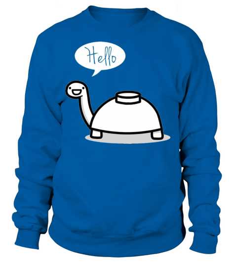 Mine turtle stops by to say hello Women's Sweatshirt