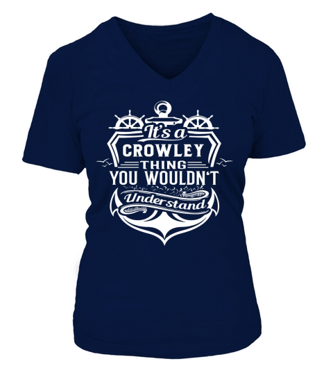 crowley thing t shirt V-neck T-Shirt Woman