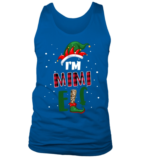 Im The Mimi Elf Shirt Matching Christmas Family Fo Men's Tank Top