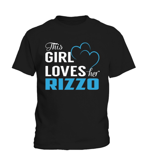 This Girl Loves Her RIZZO Name Shirts Kids T-Shirt