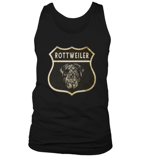 Rottweiler Vintage Crest Men's Tank Top