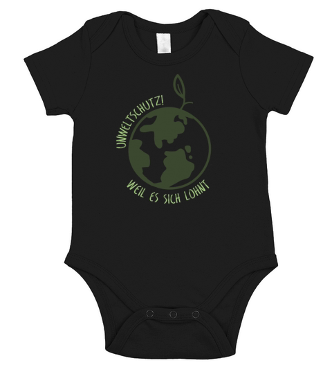 tree conservationEnvironmental Protection Recyclin Short Sleeve Baby One-Piece