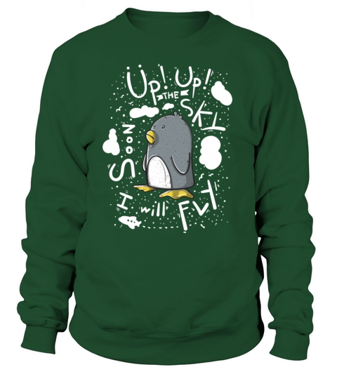 up up pinguin2 Women's Sweatshirt
