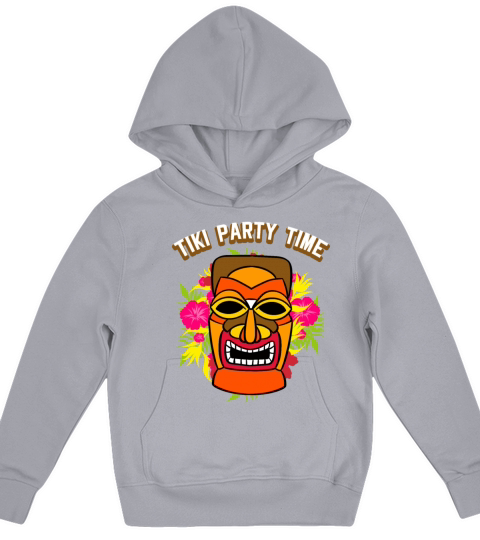 Hawaii Vacation Summer Luau Hawaiian Tiki Party Kids Hoodie