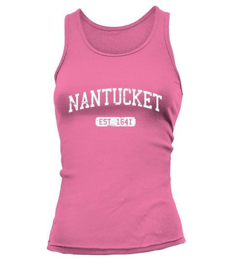 Nantucket Massachusetts Est. 1641 Tank top Woman