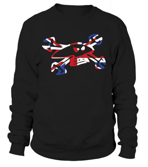 guy-martin-skull-logo-union-jack-motorbike Sweatshirt Unisex