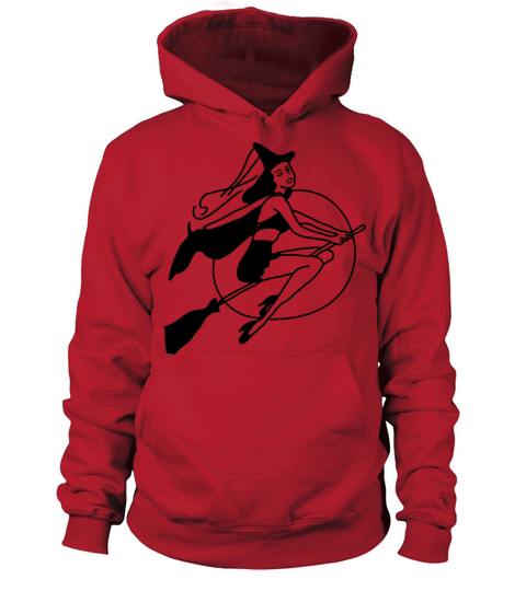 Witch Broom Women's Hoodie