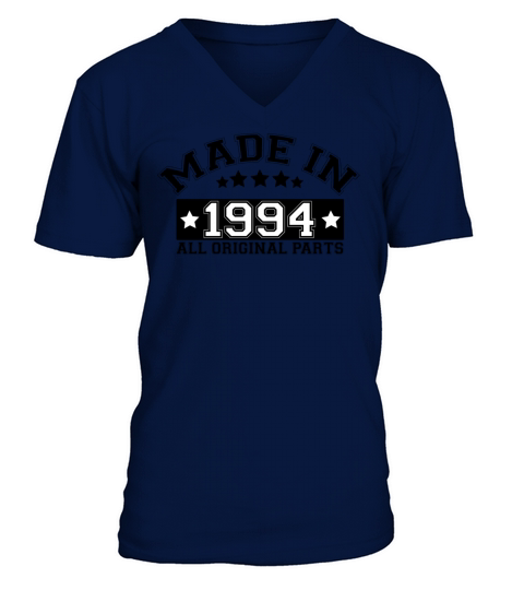 MADE IN 1994 ALL ORIGINAL PARTS Men's V-Neck T-shirt