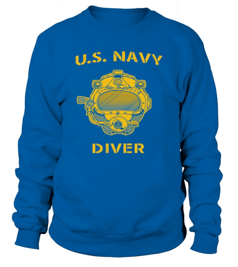 Us Navy Diver Back Only shirt Sweatshirt Unisex