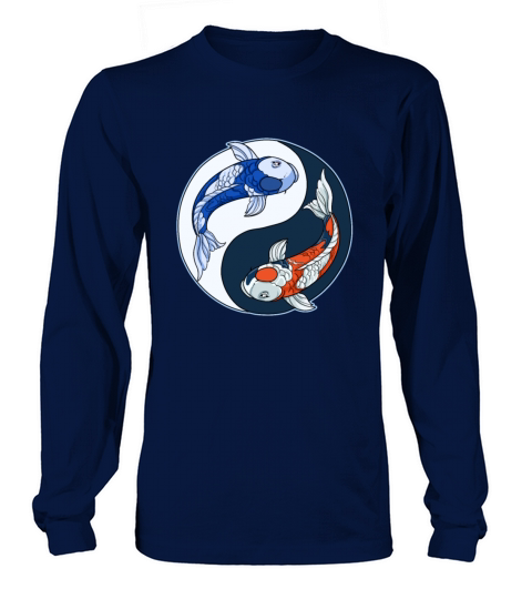 Yin Yang Koi Fish Gift Women's Long Sleeve