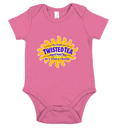 Twisted Tea Graphic Short Sleeve Baby One-Piece