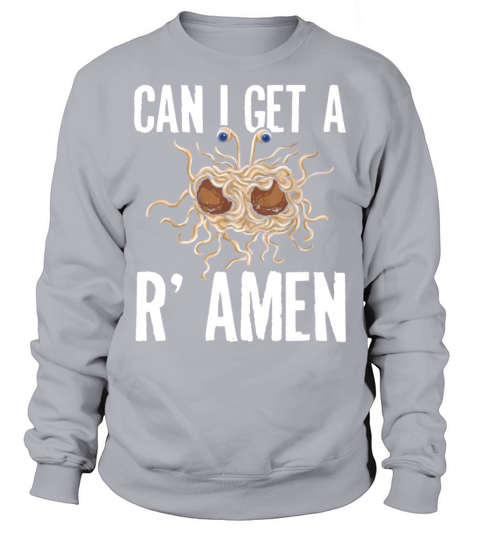 Funny Pastafarians Ramen Noodles Graphic Tee Men's Sweatshirt