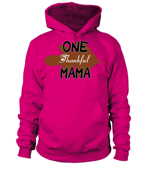 One thankful mama autumn time acorn leaf Women's Hoodie