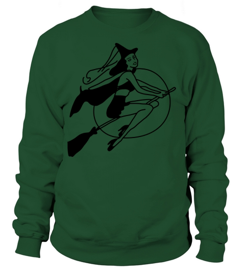 Witch Broom Women's Sweatshirt