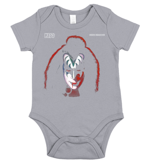 KISS  1978 Gene Simmons TShirt Short Sleeve Baby One-Piece