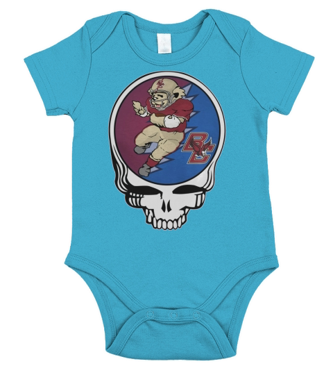 GratefulDead Boston College Eagles Short Sleeve Baby One-Piece