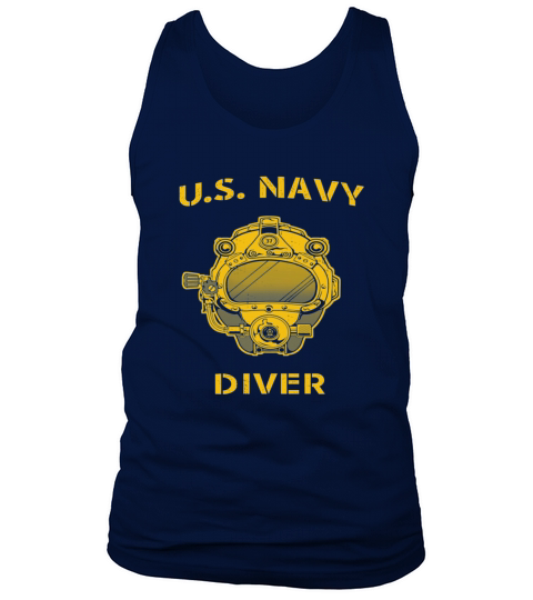 Us Navy Diver Back Only shirt Tank Top Unisex