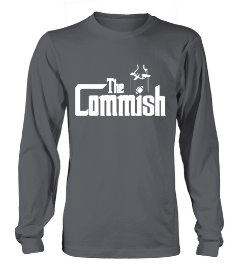 The Commish T-Shirt Fantasy Football Commissioner Tee Women's Long Sleeve