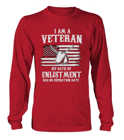VETERAN Shirt Long sleeved Unisex