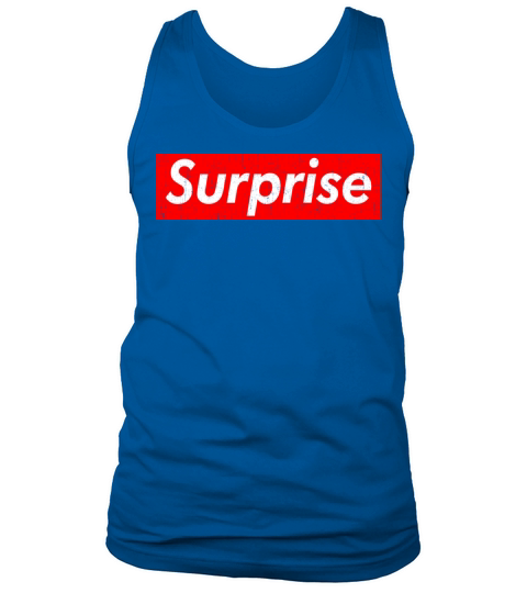 SURPRISE SUPREME RED LABLE USED Men's Tank Top