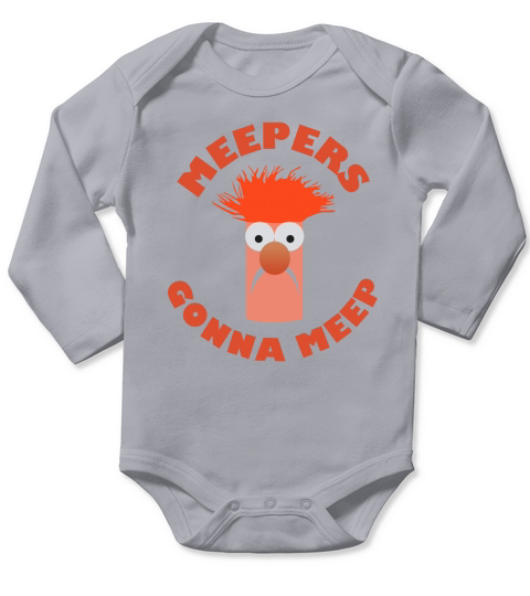 Meepers Gonna Meep T-Shirt Long Sleeve Baby One-Piece