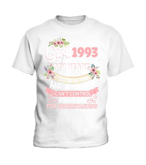 July Girl 1993 Shirt 29th Birthday 29 Years Old Kids T-Shirt