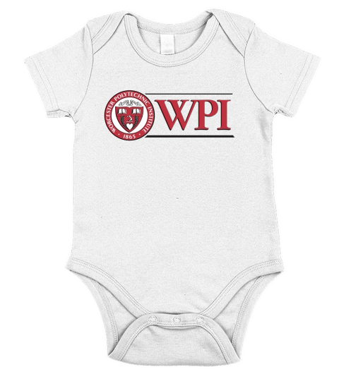 Worcester Polytechnic Institute. Short Sleeve Baby One-Piece