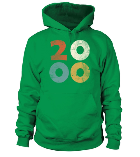 Vintage 2000 18th birthday shirt 18th shirt gift Women's Hoodie