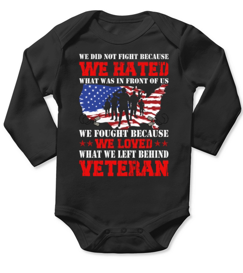 Memorial Veterans Day America USA Army 4th Of July Long Sleeve Baby One-Piece