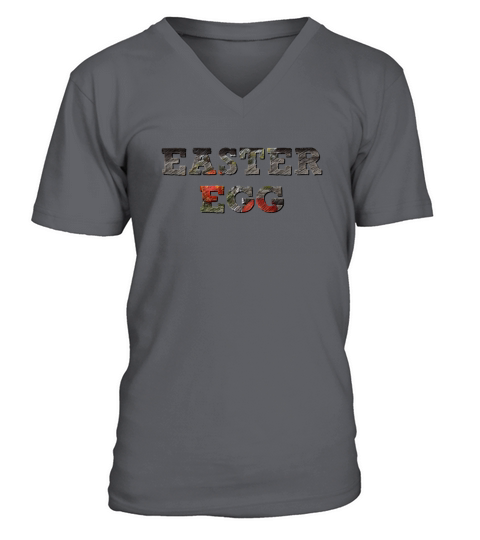 Easter Egg V-Neck T-shirt