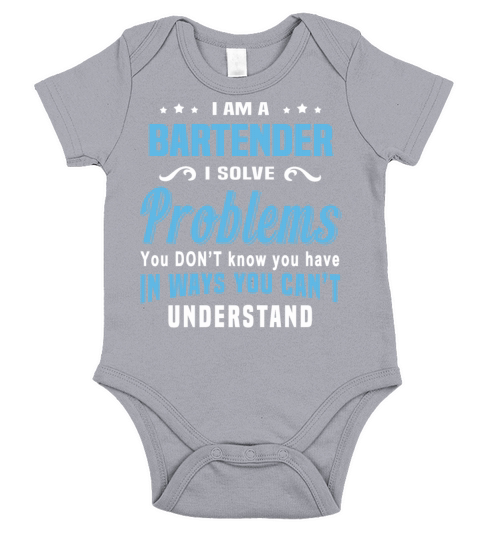 Bartender Short Sleeve Baby One-Piece