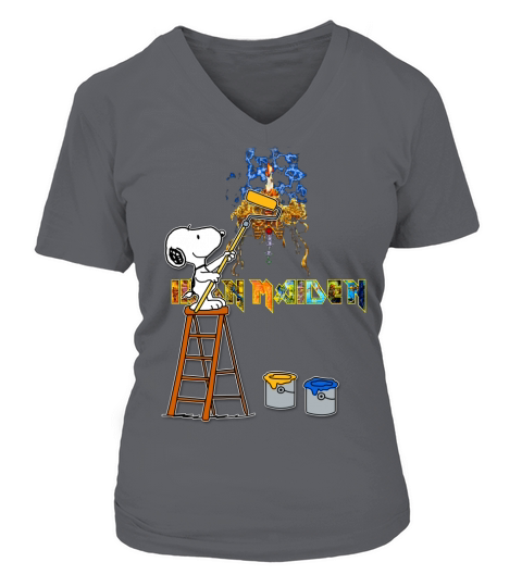 SPB107 - Iron Maiden - Coffee Mug (colored) V-neck T-Shirt Woman